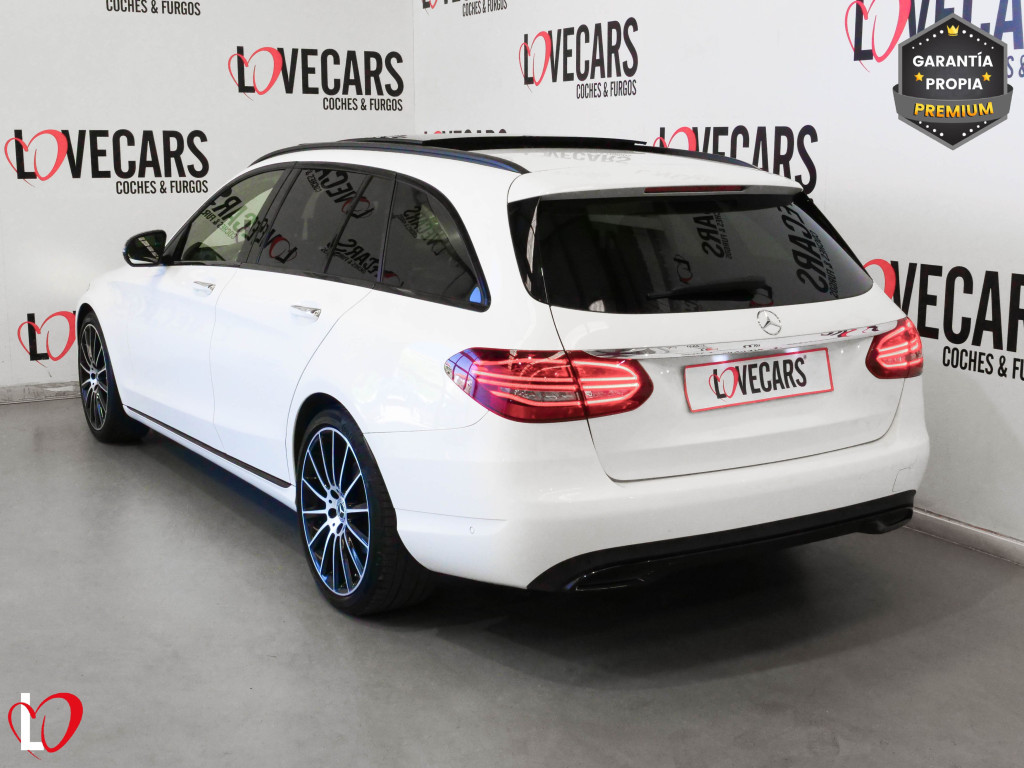MERCEDES CLASE C FAMILIAR 220D AVANTGARDE TECHO 195 de segunda mano