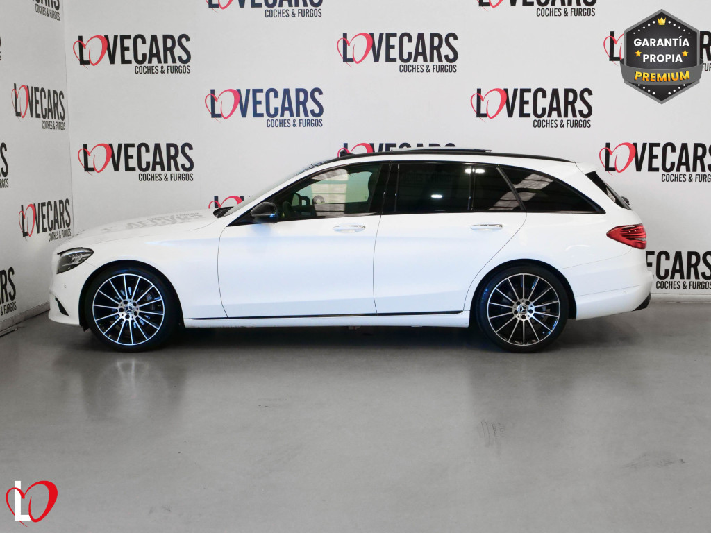 MERCEDES CLASE C FAMILIAR 220D AVANTGARDE TECHO 195 de segunda mano