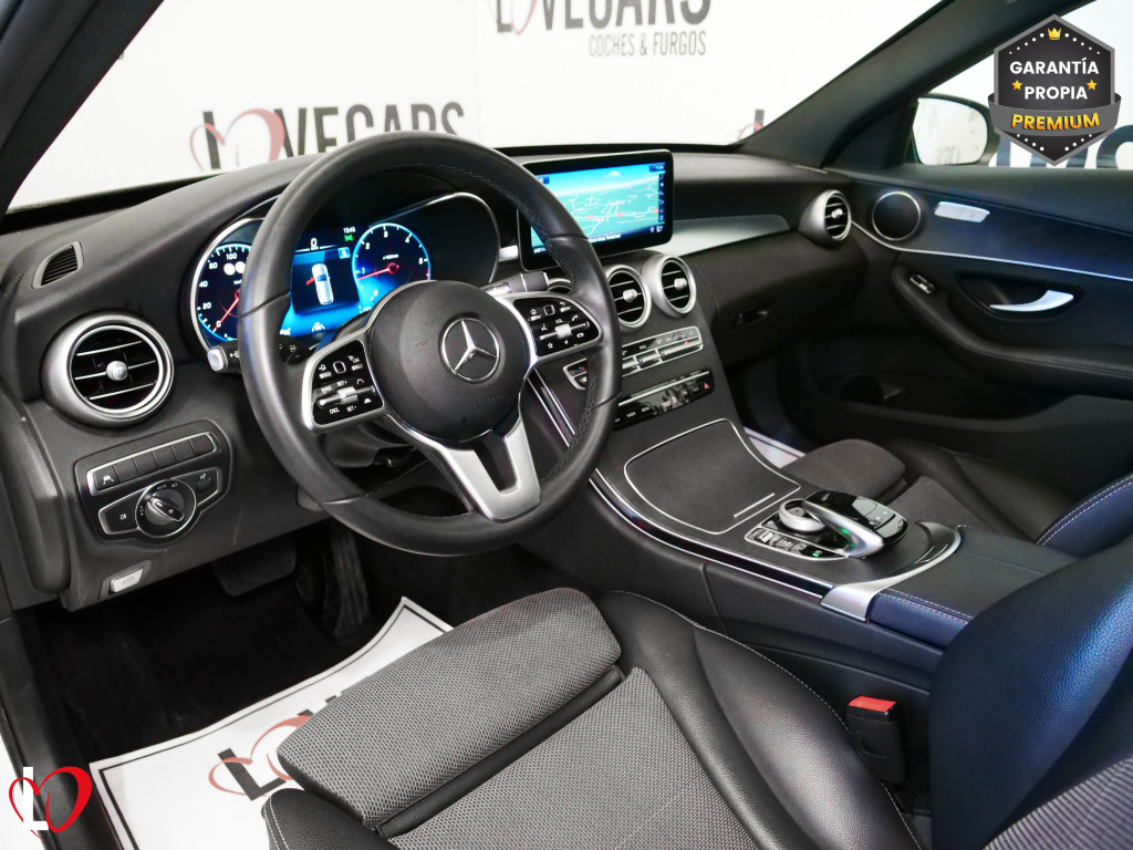 MERCEDES CLASE C FAMILIAR 220D AVANTGARDE TECHO 195 de segunda mano