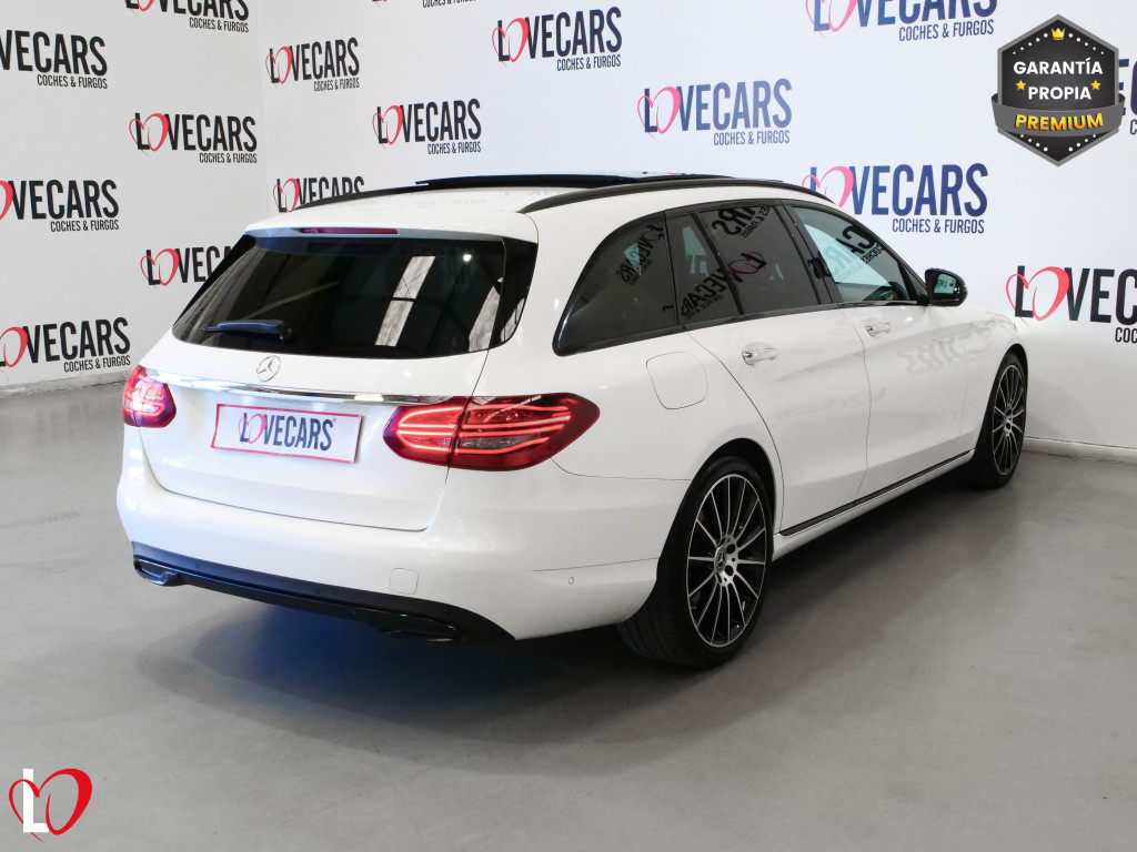 MERCEDES CLASE C FAMILIAR 220D AVANTGARDE TECHO 195 de segunda mano