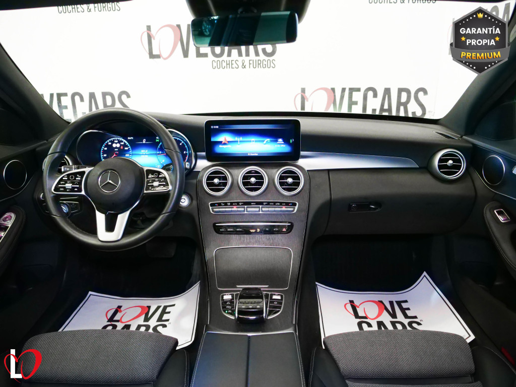 MERCEDES CLASE C FAMILIAR 220D AVANTGARDE TECHO 195 de segunda mano