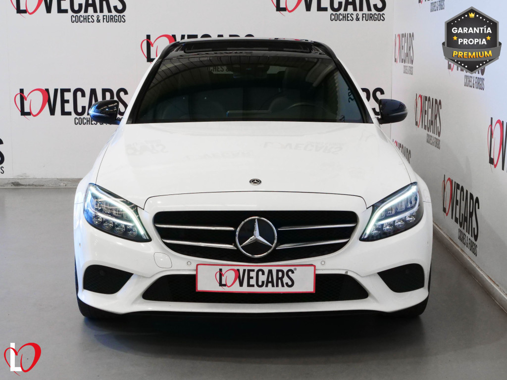 MERCEDES CLASE C FAMILIAR 220D AVANTGARDE TECHO 195 de segunda mano