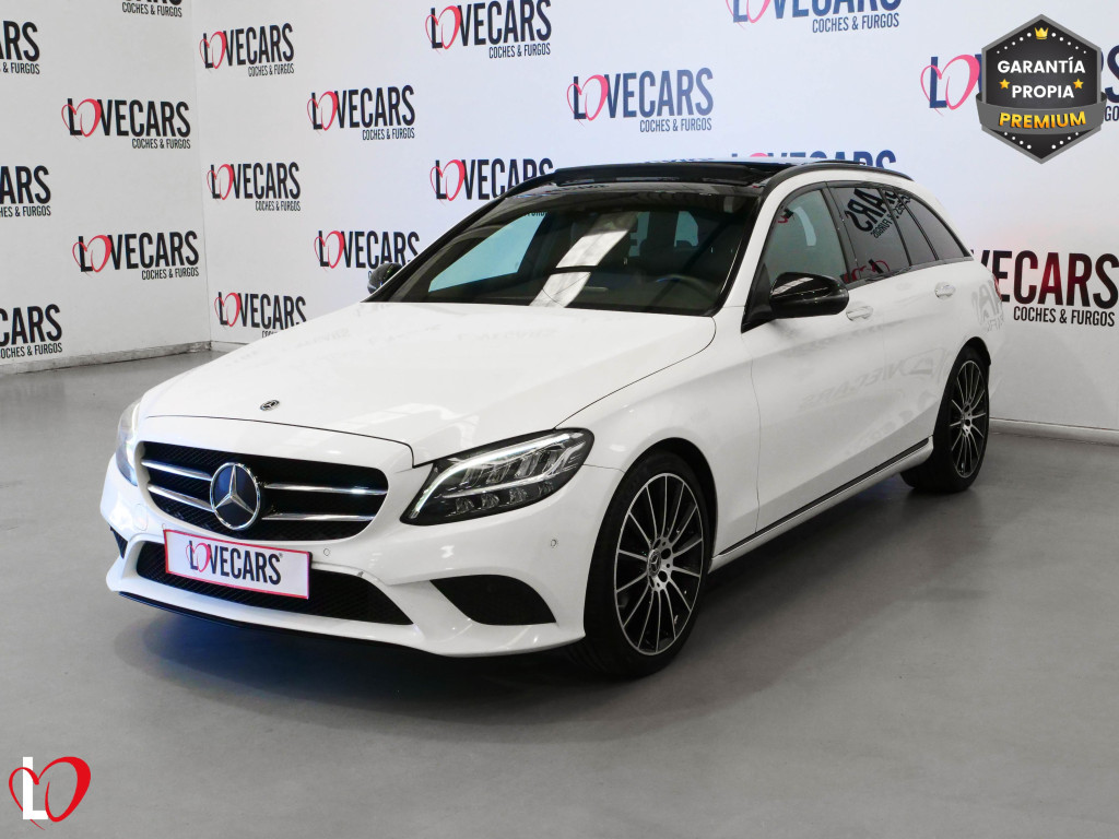 MERCEDES CLASE C FAMILIAR 220D AVANTGARDE TECHO 195 de segunda mano