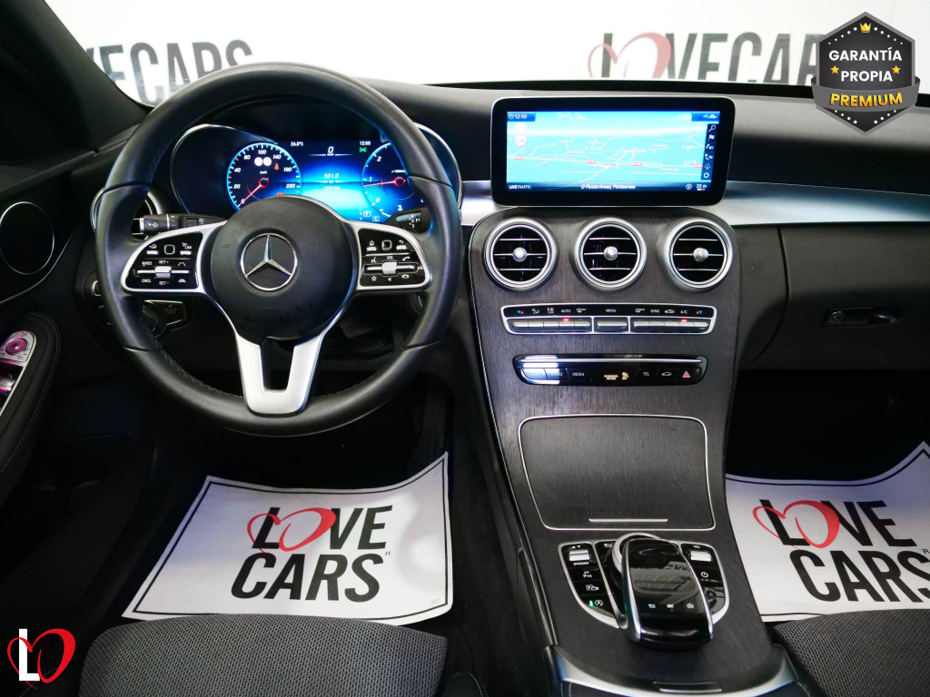 MERCEDES CLASE C FAMILIAR 220D AVANTGARDE TECHO 195 de segunda mano