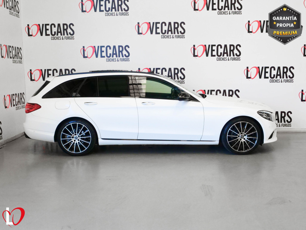 MERCEDES CLASE C FAMILIAR 220D AVANTGARDE TECHO 195 de segunda mano