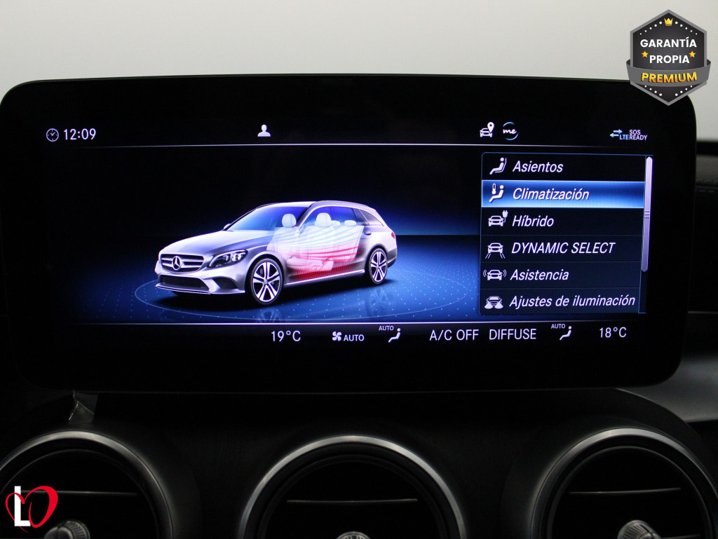 MERCEDES CLASE C FAMILIAR 300 de AMG T 9G-TRONIC 306 de segunda mano