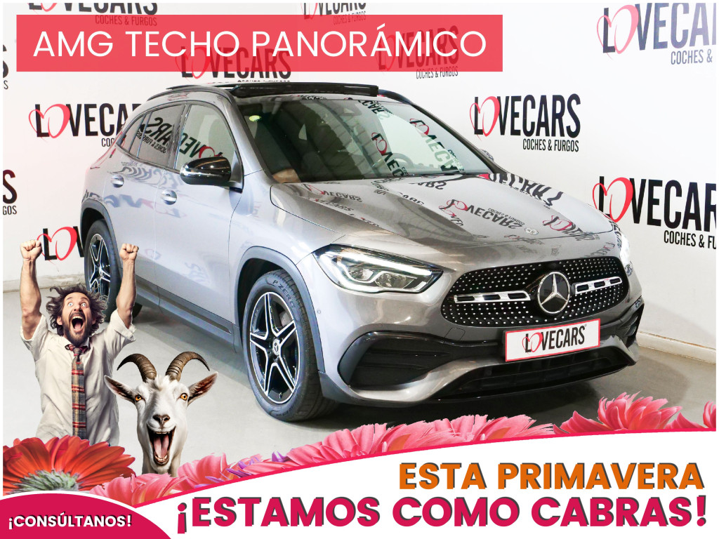 MERCEDES GLA 200 D NUEVO AMG TECHO 150 de segunda mano