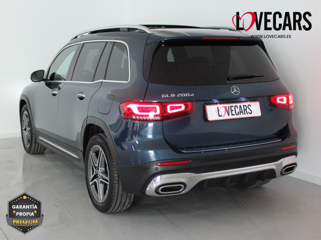 MERCEDES GLB 200 D DCT AMG LINE 7 PLAZAS TECHO de segunda mano