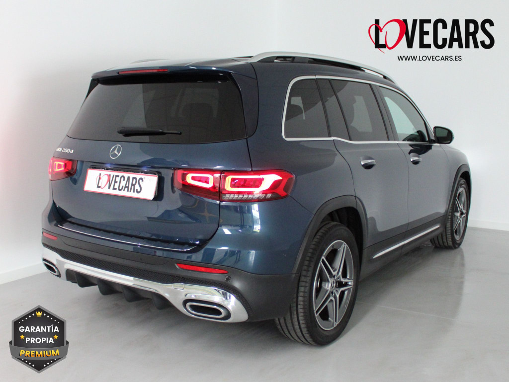 MERCEDES GLB 200 D DCT AMG LINE 7 PLAZAS TECHO de segunda mano