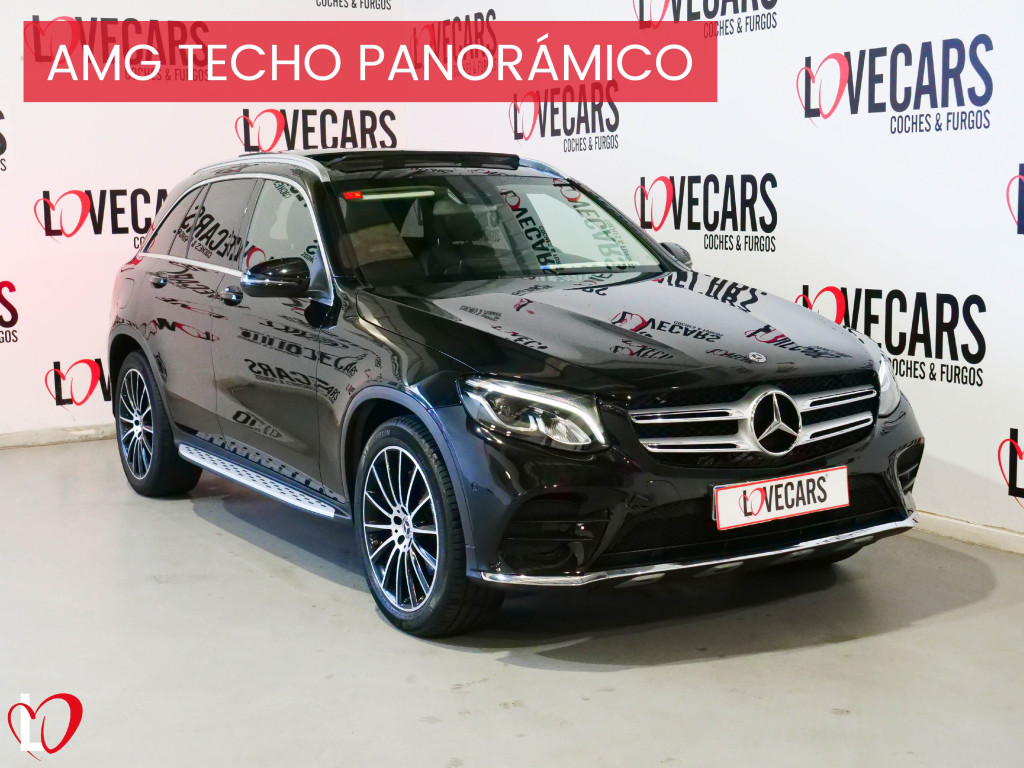 MERCEDES GLC 250 D 4 MATIC AMG TECHO 205 de segunda mano