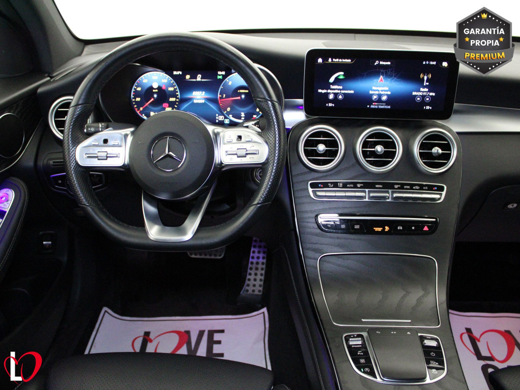 MERCEDES GLC 300 COUPE CDI 4 MATIC AMG 245 de segunda mano