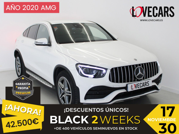 MERCEDES GLC 300 COUPE CDI 4 MATIC AMG 245 de segunda mano