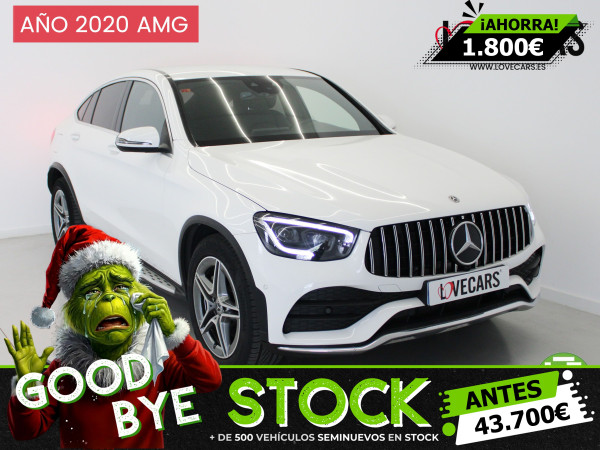 MERCEDES GLC 300 COUPE CDI 4 MATIC AMG 245 de segunda mano