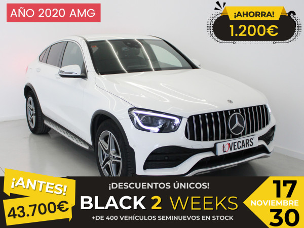 MERCEDES GLC 300 COUPE CDI 4 MATIC AMG 245 de segunda mano
