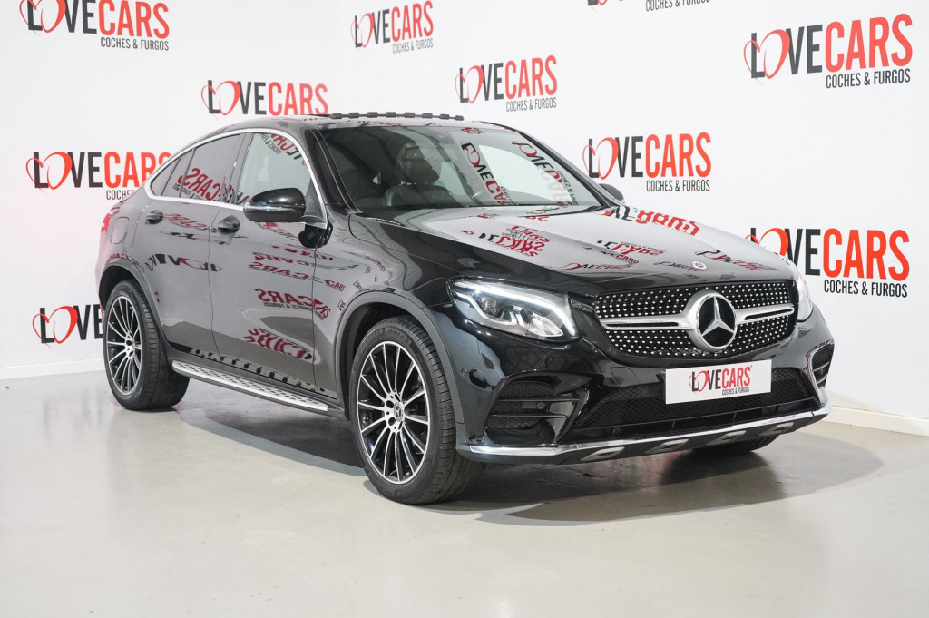 MERCEDES GLC COUPE 220 D AMG SPORT TECHO 170 de segunda mano