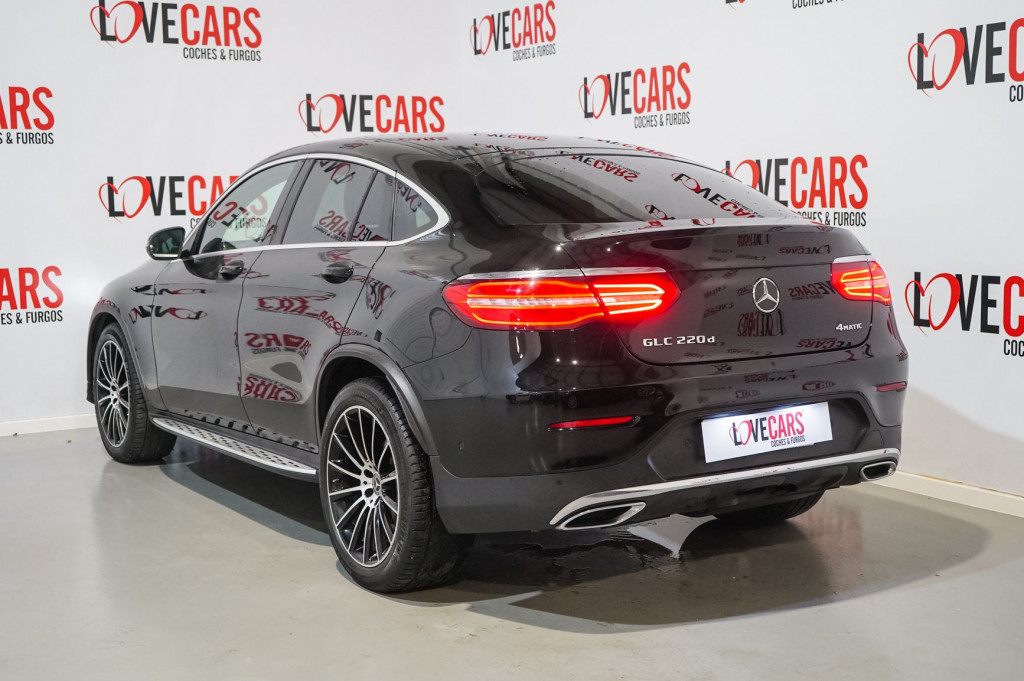 MERCEDES GLC COUPE 220 D AMG SPORT TECHO 170 de segunda mano