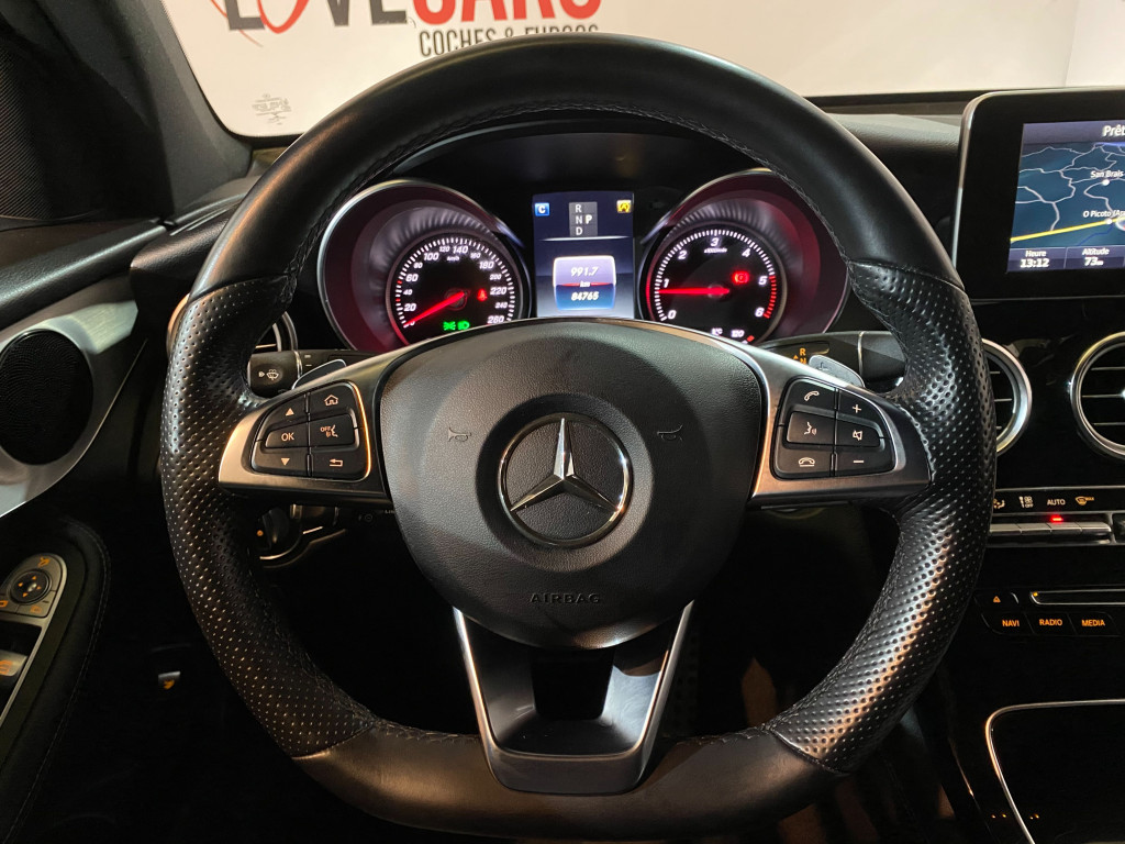 MERCEDES GLC COUPE 220 D SPORTLINE AMG de segunda mano