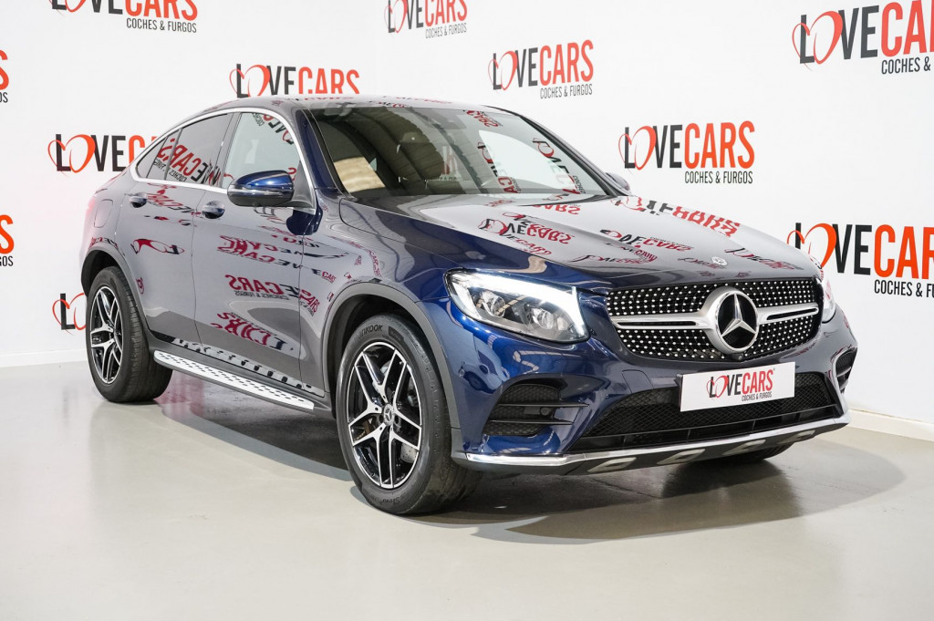 MERCEDES GLC COUPE 250 D 4 MATIC AMG LINE 205 de segunda mano