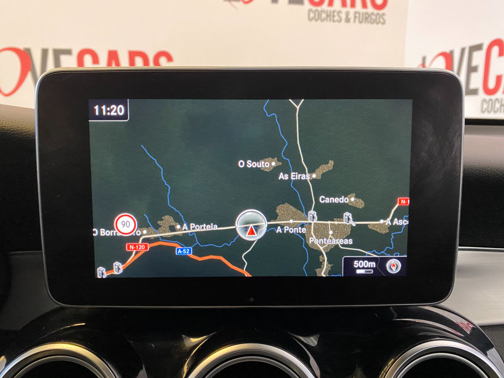MERCEDES GLC COUPE 250 D 4MATIC AMG TECHO 205CV de segunda mano