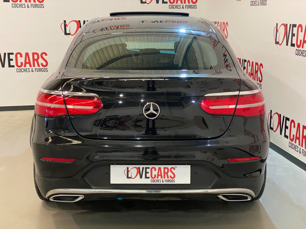 MERCEDES GLC COUPE 250 D 4MATIC AMG TECHO 205CV de segunda mano