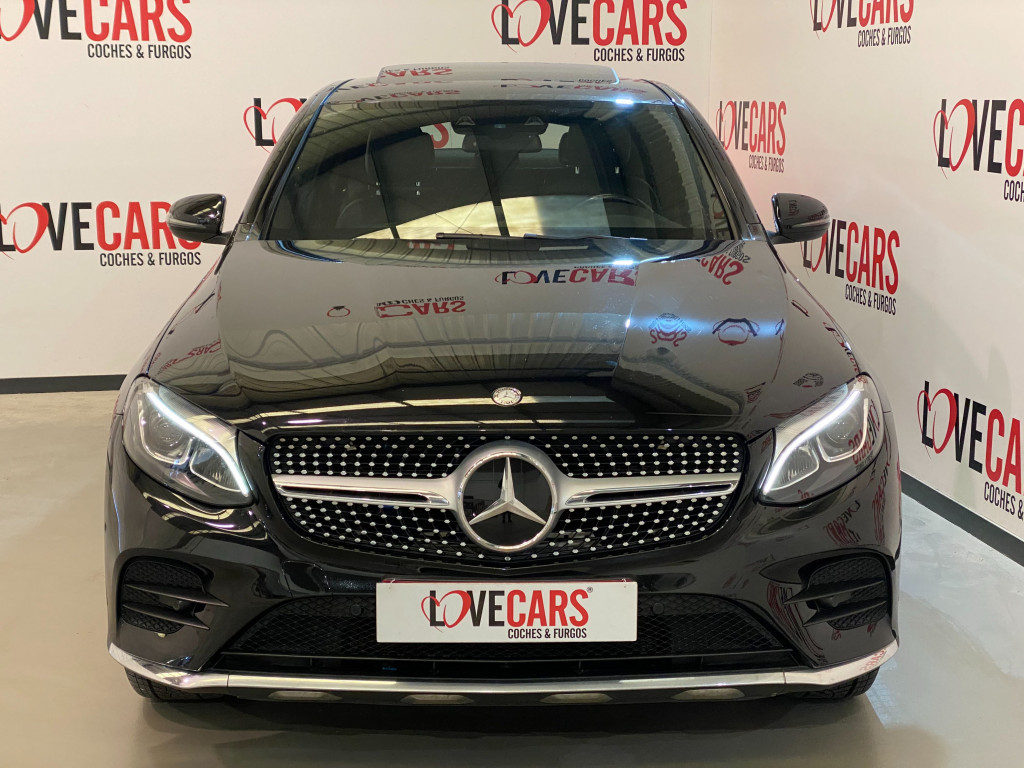 MERCEDES GLC COUPE 250 D 4MATIC AMG TECHO 205CV de segunda mano