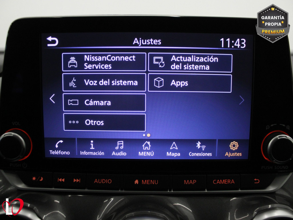 NISSAN JUKE 1.0 DIG-T N-DESIGN BLACK 114 de segunda mano