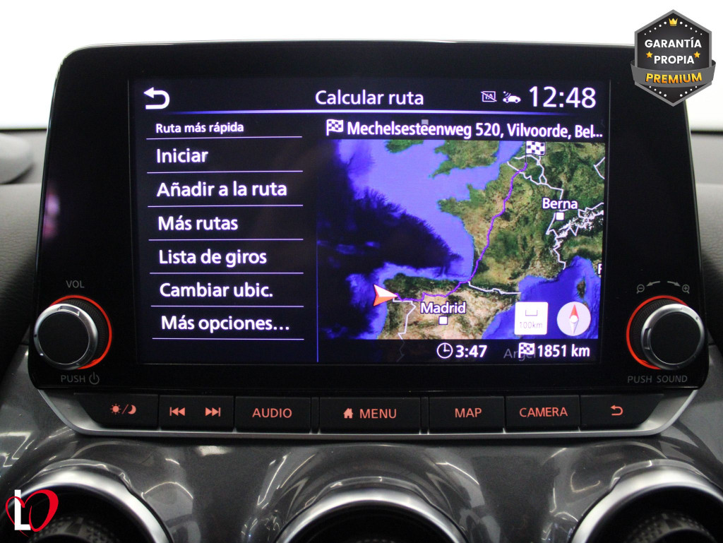 NISSAN JUKE 1.0 DIG-T N-DESIGN BLACK de segunda mano