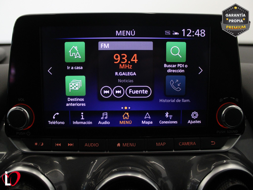 NISSAN JUKE 1.0 DIG-T N-DESIGN BLACK de segunda mano