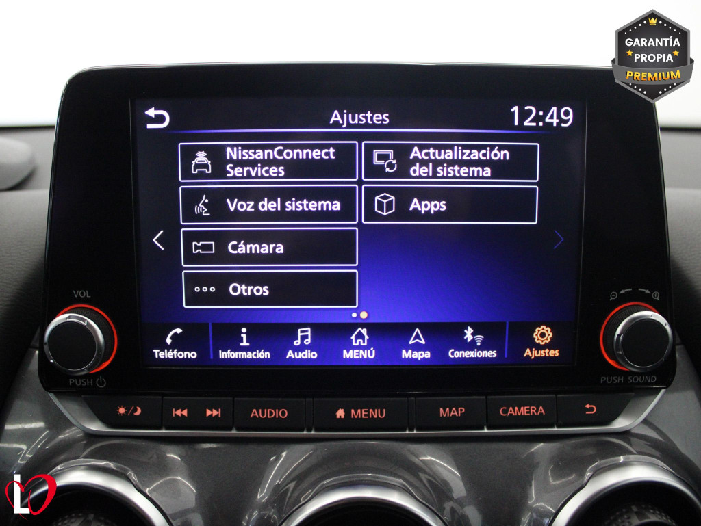 NISSAN JUKE 1.0 DIG-T N-DESIGN BLACK de segunda mano