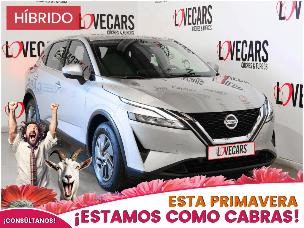 NISSAN QASHQAI 1.3 DIGT HYBRID 140 de segunda mano