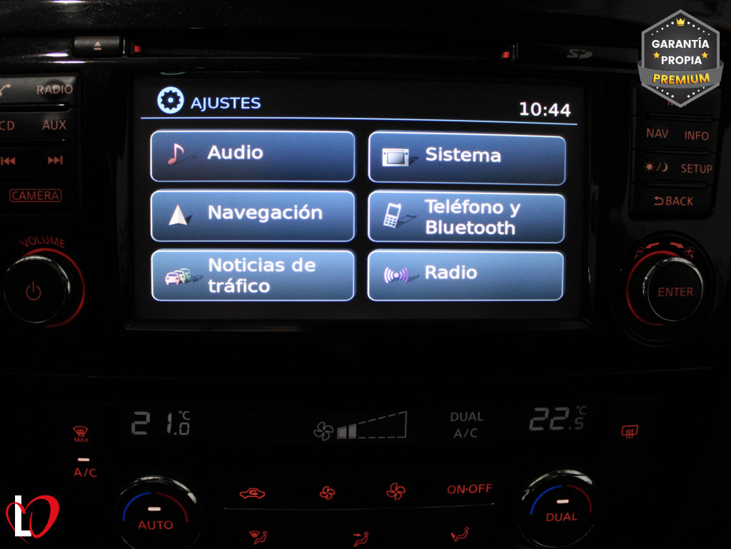 NISSAN QASHQAI 1.6 DCI AUTO N-CONECTA TECHO 130 de segunda mano