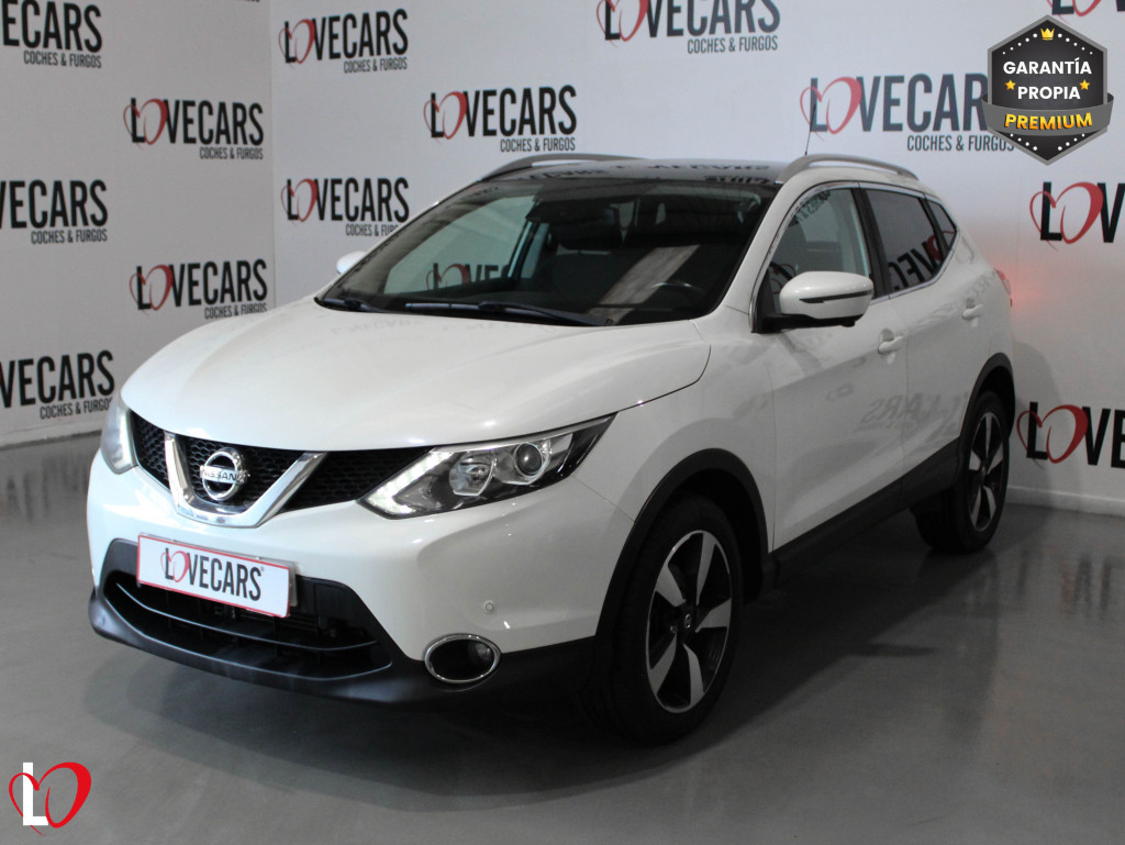 NISSAN QASHQAI 1.6 DCI AUTO N-CONECTA TECHO 130 de segunda mano