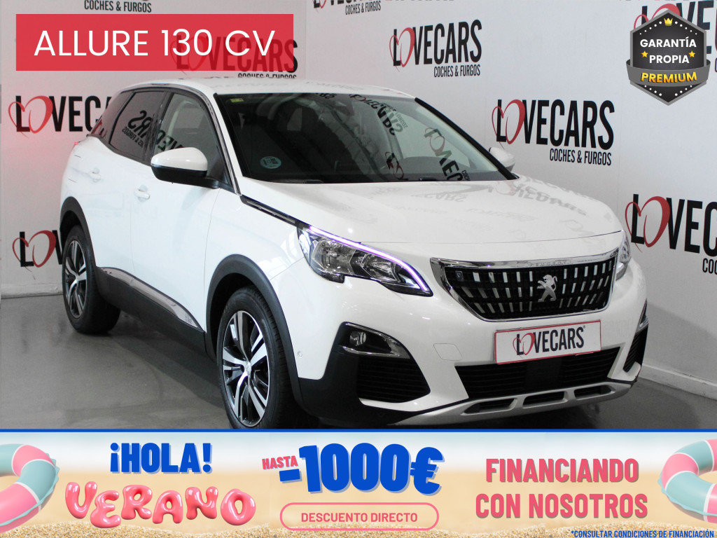 PEUGEOT 3008 BlueHDI S&S ALLURE 6 VEL 130 de segunda mano