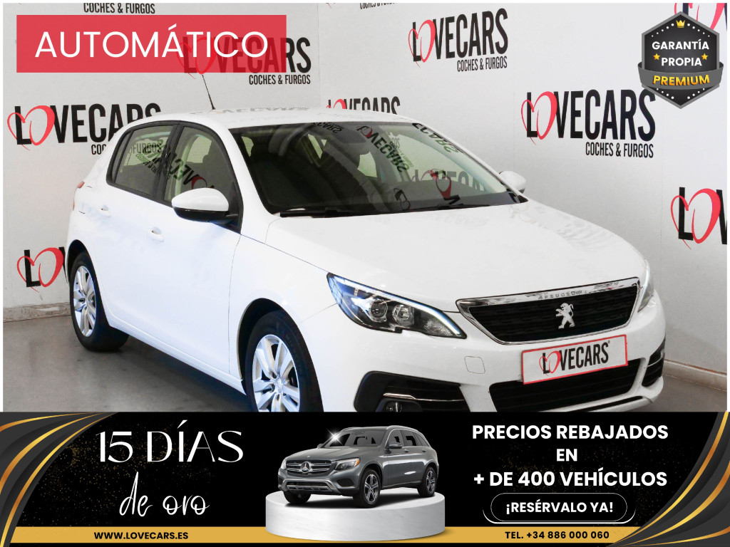 PEUGEOT 308 BlueHDI S&S AUTOM. ACTIVE PACK 130 de segunda mano