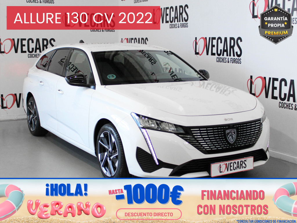 PEUGEOT 308 SW BlueHDI S&S EAT8 PACK ALLURE 130 de segunda mano