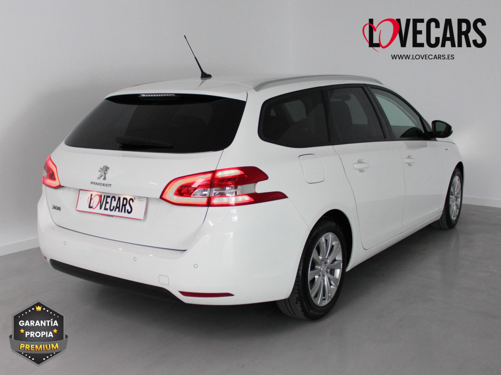 PEUGEOT 308 SW BlueHDI S&S STYLE 6 VEL 100 de segunda mano