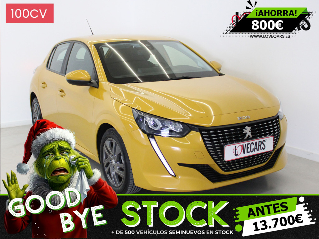PEUGEOT N208 ACTIVE PACK BlueHDi 100 S&S 6 Vel MAN de segunda mano