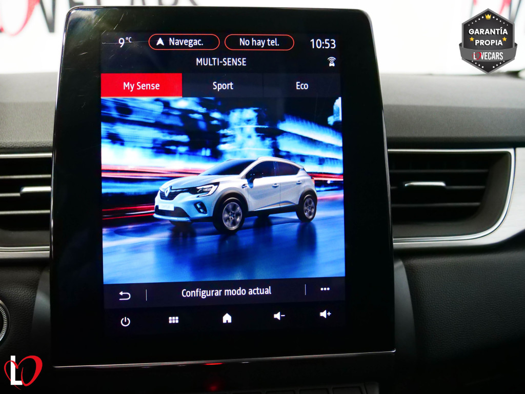 RENAULT CAPTUR 1.3 TCe AUTO. INTENS 140 de segunda mano