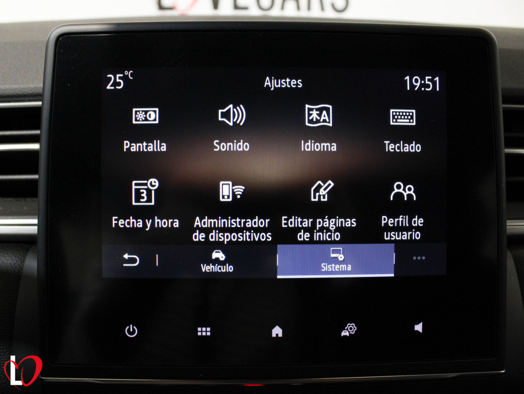 RENAULT CAPTUR TCE AUTO MicroHibrido INTENS 140 de segunda mano