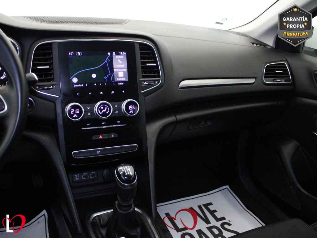 RENAULT MEGANE 1.5 DCI BLUE BUSINESS 6 VEL 115 de segunda mano