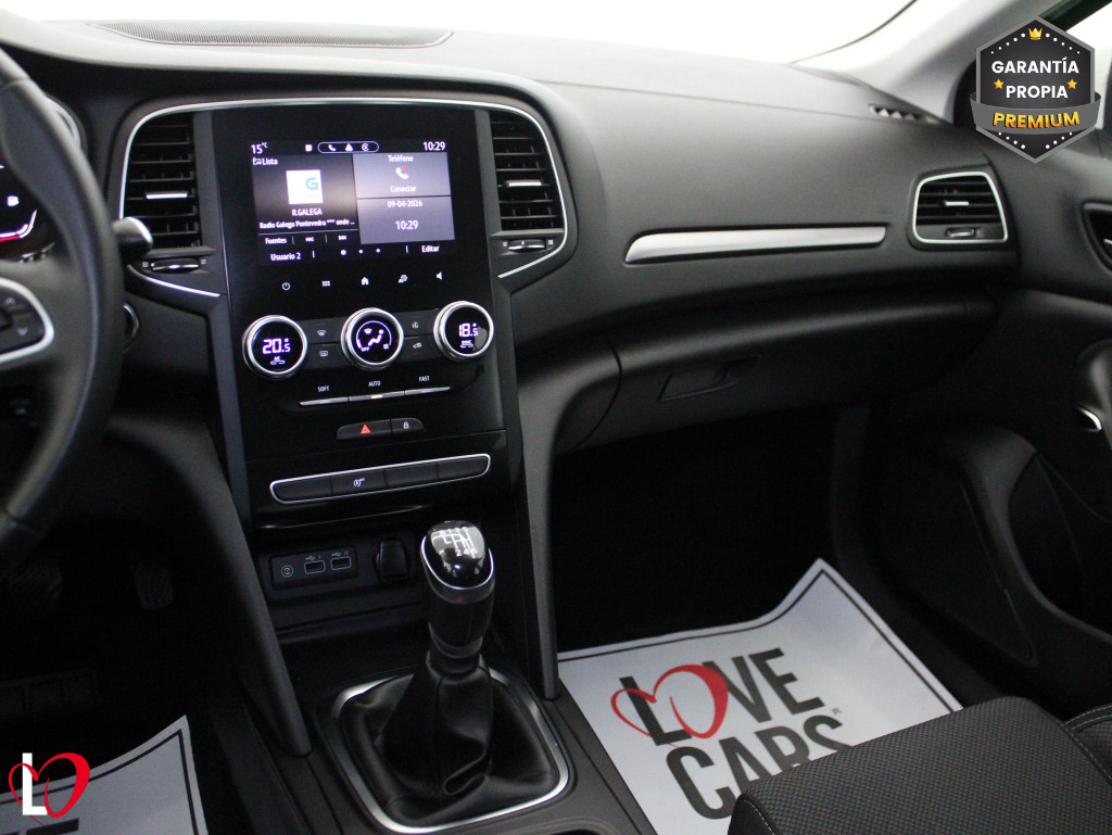 RENAULT MEGANE 1.5 DCI BLUE BUSINESS 6 VEL 115 de segunda mano