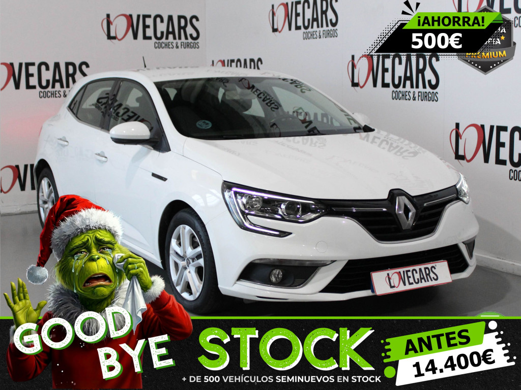 RENAULT MEGANE 1.5 DCI BLUE BUSINESS 6 VEL 95 de segunda mano