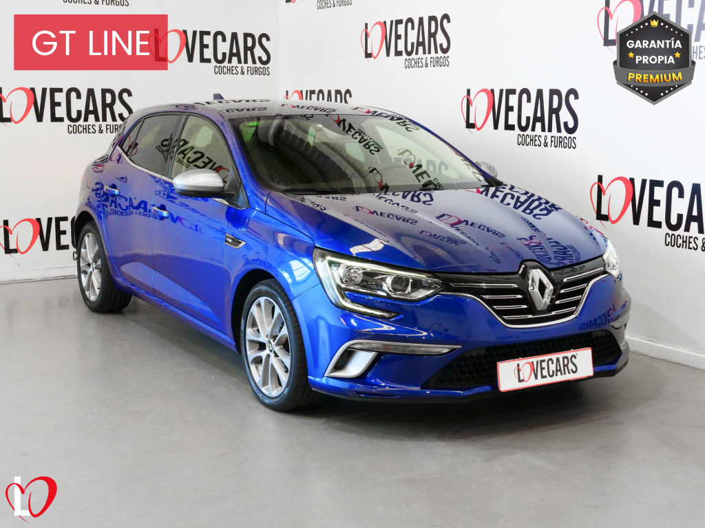 RENAULT MEGANE 1.5 DCI GT LINE 115CV de segunda mano