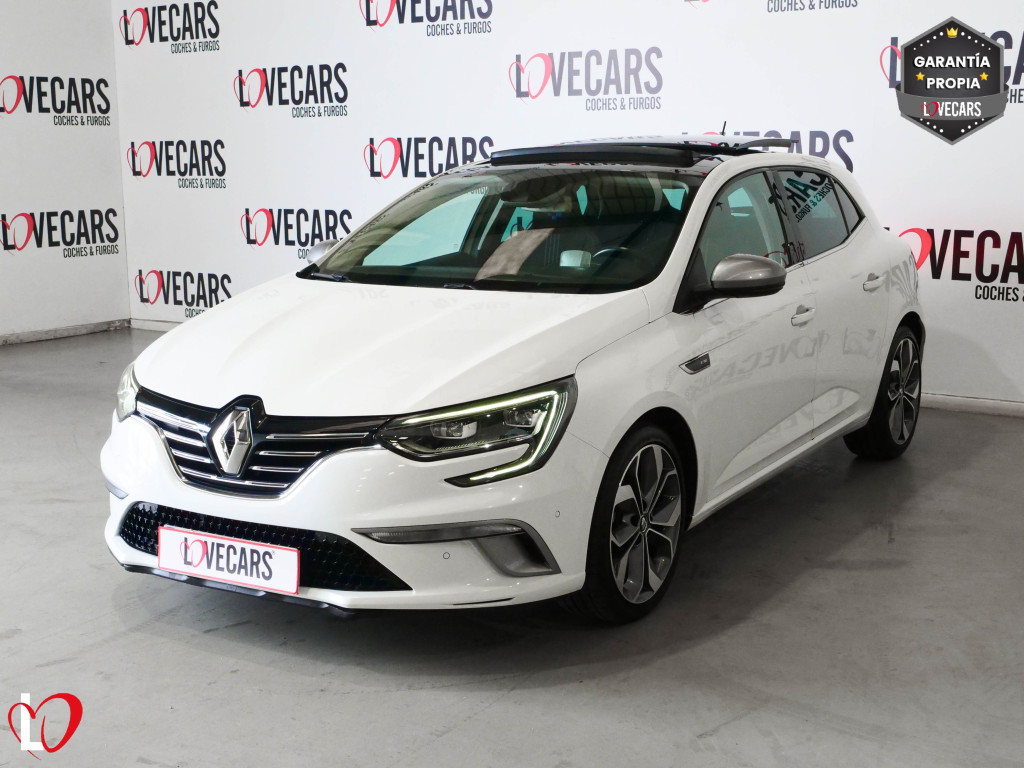 RENAULT MEGANE 1.6 DCI GT-LINE 130 TECHO de segunda mano