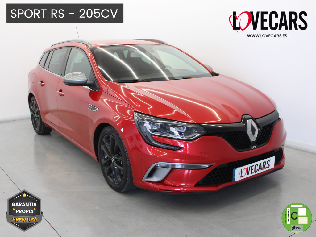 RENAULT MEGANE ST SPORT TOURER RS 1.7 GASOLINA 205 de segunda mano