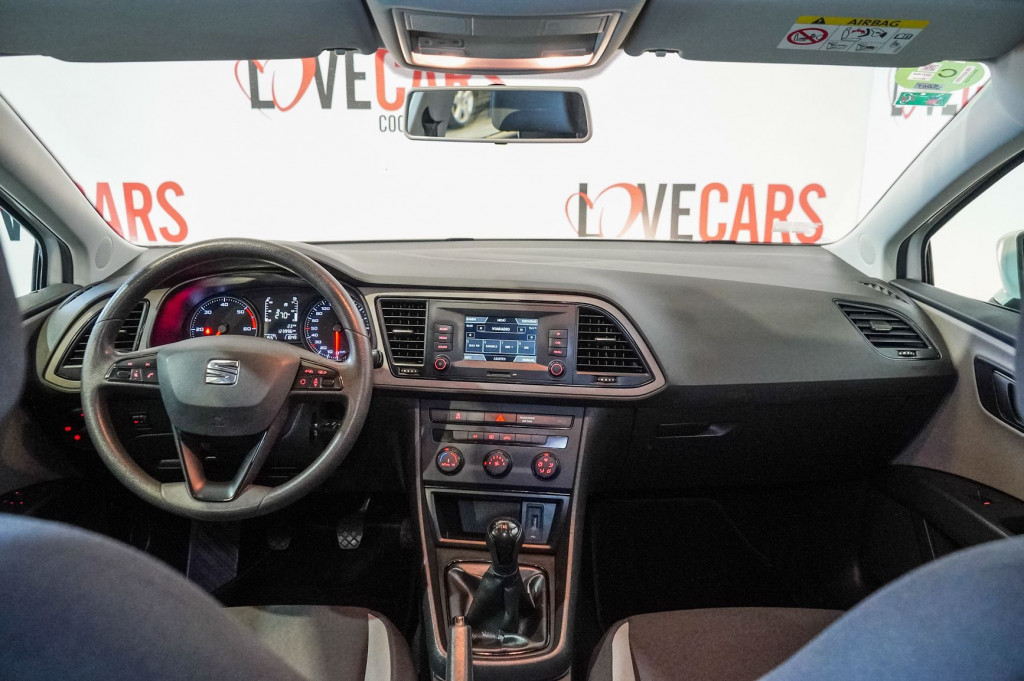 SEAT LEON 1.6 TDI S&S REFERENCE ECOMOTIVE 6 VEL 110 de segunda mano