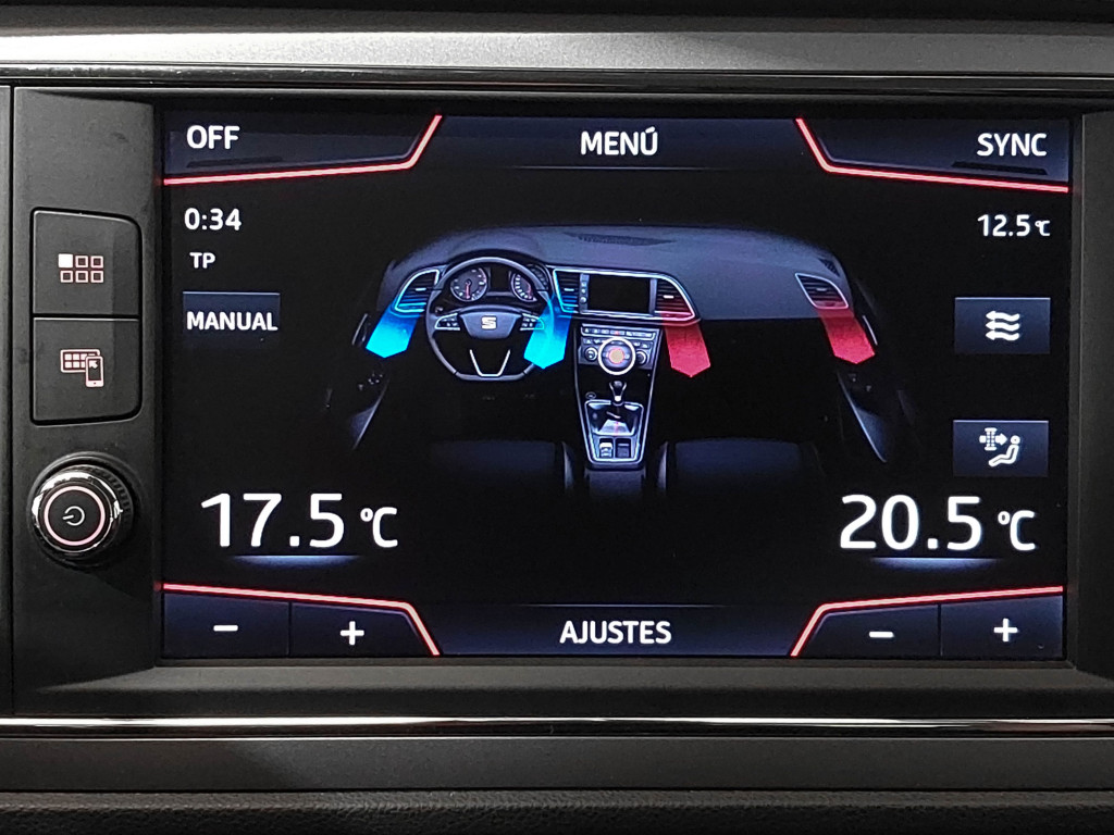 SEAT LEON 1.6 TDI STYLE VISIO 115 de segunda mano