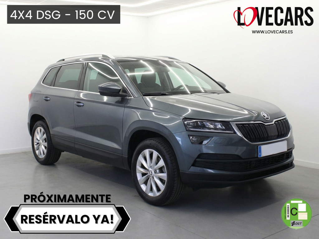 SKODA KAROQ 2.0 TDI DSG 4X4 AMBITION + PACK MULTIMEDIA 150 de segunda mano