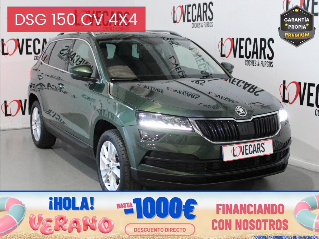 SKODA KAROQ 2.0 TDI DSG STYLE 4X4 150 de segunda mano