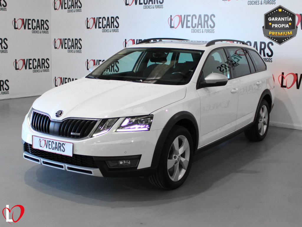 SKODA OCTAVIA SCOUT 2.0 TDI DSG 4X4 SCOUT 150 de segunda mano